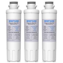 Filtro de água SAFWAT MIWF6200 para Midea Insignia Sharp (pacote com 3)