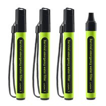Filtro de água Straw Logest Portable Personal, pacote com 4