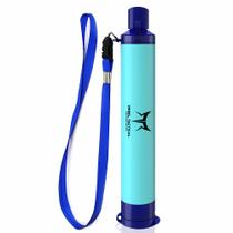 Filtro de água tático Rebel Straw - Sistema portátil de filtragem de água para beber com segurança, filtro de água para atividades ao ar livre, emergências, viagens, acampamentos, sobrevivência, caminhadas e mochilão