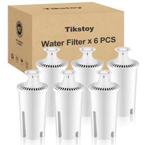 Filtro de Água Tikstoy Reposição para Jarras Brita Pacote com 6 Filtro de Água Tikstoy Reposição para Jarras Brita Pacote com 6
