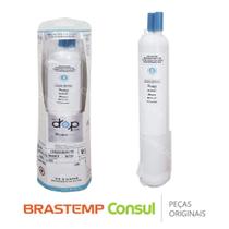 Filtro de Água W10320833 (BR905AX) Geladeira Side by Side Brastemp BRS62BB BRS62BR BRS70GR KRS84AR