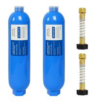 Filtro de água Wely Pivotalone para RV, inline, pacote com 2 e mangueira Filtro de água Wely Pivotalone para RV, inline, pacote com 2 e mangueira