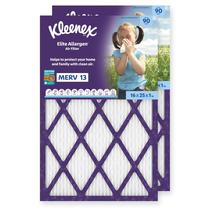 Filtro de Aire Kleenex Elite Alérgenos 16x25x1 - 13 MERV (Paquete de 2)