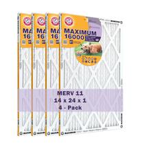 Filtro de aire y horno Arm & Hammer 36x61x2 cm MERV 11 paquete de 4