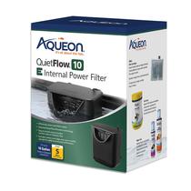 Filtro de alimentação para tanques de peixes de aquário Aqueon QuietFlow 10E Small