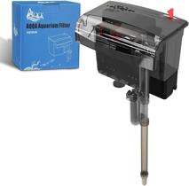 Filtro de aquário AQQA AQ165-M 10-30 galões HOB 8W 110 GPH Filtro de aquário AQQA AQ165-M 10-30 galões HOB 8W 110 GPH