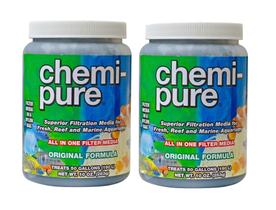 Filtro de aquário Media Boyd Enterprises Chemipure 283g, pacote com 2