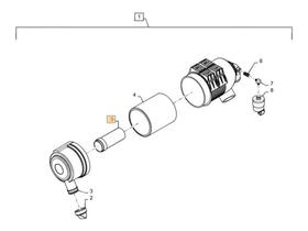 Filtro De Ar 86982523 New Holland Mini Carregadeira L218 Filtro De Ar 86982523 New Holland Mini Carregadeira L218