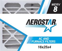 Filtro de Ar Aerostar 15,5 x 24,5 x 3,75 cm MERV 8 Kit com 6 Filtro de Ar Aerostar 15,5 x 24,5 x 3,75 cm MERV 8 Kit com 6