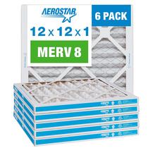 Filtro de ar Aerostar MERV 8 12x12x1 - 6 unidades Filtro de ar Aerostar MERV 8 12x12x1 - 6 unidades