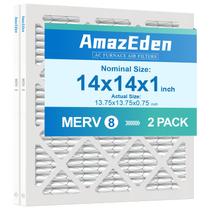 Filtro de ar AmaZeden 35x35x2 cm MERV 8, pacote com 2 plissados