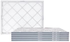 Filtro de ar Amazon Basics Pleated HVAC Merv 8 20x25x1, pacote com 6