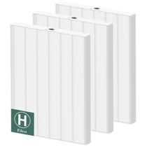 Filtro de ar Cabiclean 116130 HEPA Filtro de reposição H, pacote com 3 Filtro de ar Cabiclean 116130 HEPA Filtro de reposição H, pacote com 3