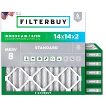 Filtro de ar: compre 13,5 x 13,5 x 4,5 cm MERV 8, pacote com 6