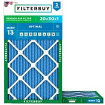 Filtro de ar: compre 20x30x1 MERV 13 Optimal Defense, pacote com 2
