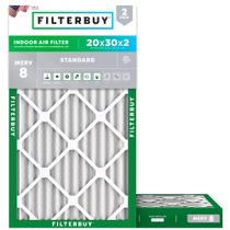 Filtro de ar: compre 20x30x2 MERV 8 Electrostatic, pacote com 2