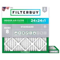 Filtro de ar: compre 24x24x1 MERV 8 Electrostatic, pacote com 2 unidades