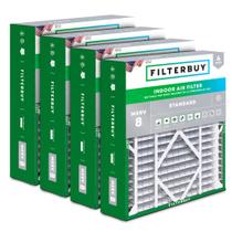 Filtro de ar: compre 24x25x5 MERV 8 plissados, pacote com 4 Filtro de ar: compre 24x25x5 MERV 8 plissados, pacote com 4