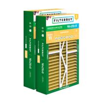 Filtro de ar: compre 39x65x13 MERV 11 plissado, pacote com 2 Filtro de ar: compre 39x65x13 MERV 11 plissado, pacote com 2