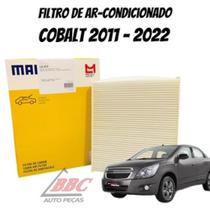 Filtro de Ar Condicionado Cobalt 2011 - 2022 - TECFIL - AUTHOMIX - METAL LEVE