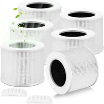 Filtro de ar Core Mini, pacote de 6, compatível com LEVOIT Laukowind