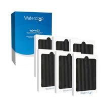 Filtro de ar de geladeira Waterdrop Replacement, pacote com 6