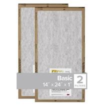 Filtro de ar de panela plana 3M FPL23-2PK-24 35x61x2,5 cm Pacote com 2 Filtro de ar de panela plana 3M FPL23-2PK-24 35x61x2,5 cm Pacote com 2