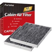 Filtro de Ar do Habitáculo Puroma CAF157 com Carvão Ativado, Kit com 2 Unidades Filtro de Ar do Habitáculo Puroma CAF157 com Carvão Ativado, Kit com 2 Unidades