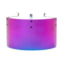 Filtro De Ar Em Aço Inoxidável De 2.5 a 3.5 Polegadas Com Protetor Térmico Azul Queimado Prata Neo Filtro De Ar Em Aço Inoxidável De 2.5 a 3.5 Polegadas Com Protetor Térmico Azul Queimado Prata Neo