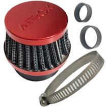 Filtro de Ar Esportivo Adaptador de borracha Atrox Vermelho Filtro de Ar Esportivo Adaptador de borracha Atrox Vermelho