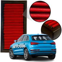 Filtro de Ar Esportivo Audi Q3 2.0 Tfsi Turbo ano 2012 A 2018 Inbox Remap Ambiente Ambition SUV Attraction S Tronic Quattro Remap Stage Chip Potencia