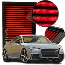 Filtro de Ar Esportivo Audi Tt 2.0 Tfsi motor Turbo Ano 2015 A 2018 Attraction vS-tronic Roadster Quattro Ambition 2017 2016 potencia remap stage
