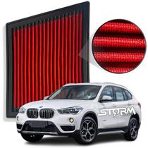 Filtro de Ar Esportivo Bmw X1 18i 20i 25i S Motor 2.0 Turbo Suv modelo versão Sdrive X-line Active Gp Sport Plus lavável reutilizavel stage remap Filtro de Ar Esportivo Bmw X1 18i 20i 25i S Motor 2.0 Turbo Suv modelo versão Sdrive X-line Active Gp Sport Plus lavável reutilizavel stage remap