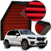 Filtro de Ar Esportivo Bmw X5 30d 45e Motor 3.0 Suv Ano 2019 em diante modelo versão Xdrive M Sport X-offroad Hibrido lavável Filtro de Ar Esportivo Bmw X5 30d 45e Motor 3.0 Suv Ano 2019 em diante modelo versão Xdrive M Sport X-offroad Hibrido lavável