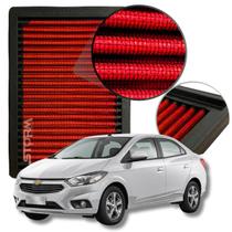Filtro de Ar Esportivo Chevrolet Prisma Motor 1.0 ano 2017 2018 2019 inbox original novo Joy Lt Flex Manual Gm Sedan lavável reutilizável potencia