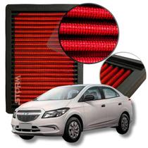 Filtro de Ar Esportivo Chevrolet Prisma Motor 1.4 2013 a 2016 Inbox 2014 2015 Lt Ltz Gm Advantage Flex Manual Automatico Sedan Lavável reutilizável Filtro de Ar Esportivo Chevrolet Prisma Motor 1.4 2013 a 2016 Inbox 2014 2015 Lt Ltz Gm Advantage Flex Manual Automatico Sedan Lavável reutilizável