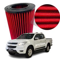 Filtro de Ar Esportivo Chevrolet S10 2.8 2.5 2.4 2012 a 2022 Ls Chasis Ltz High Country Lt Midnight Z71 Executive Advantage Freeride
