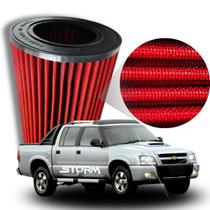 Filtro De Ar Esportivo Chevrolet S10 Motor 2.4 16v Ano 2001 A 2012 GM Advantage Executive Ltz Ls Colina Tornado