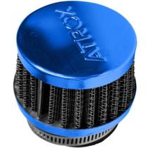Filtro de Ar Esportivo com Adaptador de borracha Atrox Azul Filtro de Ar Esportivo com Adaptador de borracha Atrox Azul