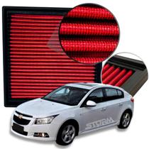 Filtro De Ar Esportivo Cruze Hatch 1.8 16v Ano 2012 A 2016 Lt Ecotec Ltz Sport6 Sport Flex 2013 2014 2015 Inbox potencia reutilizável lavável Filtro De Ar Esportivo Cruze Hatch 1.8 16v Ano 2012 A 2016 Lt Ecotec Ltz Sport6 Sport Flex 2013 2014 2015 Inbox potencia reutilizável lavável
