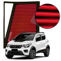 Filtro De Ar Esportivo Fiat Mobi 1.0 Firely Ano 2017 A 2020 Drive Like Flex Manual Way Easy on Drive Velocity 2018 2019