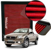 Filtro De Ar Esportivo Fiat Strada 1.4 8V Ano 2005 A 2013