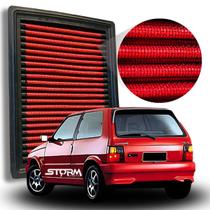 Filtro De Ar Esportivo Fiat Uno Turbo 1.4 8v Ano 1994 A 1996 Lavável Reutilizável Potenincia