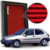 Filtro de Ar Esportivo Ford Fiesta Motor 1.4 16v Ano 1996 a 1999 potencia Novo Original Filtro de Ar Esportivo Ford Fiesta Motor 1.4 16v Ano 1996 a 1999 potencia Novo Original