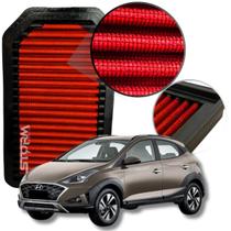 Filtro de Ar Esportivo Hyundai Hb20x 1.6 16v Ano 2020 a 2024 Evolution Vision Flex Diamond Plus Diamoplus Diamoflex 2021 2022 2023 modelo versão Filtro de Ar Esportivo Hyundai Hb20x 1.6 16v Ano 2020 a 2024 Evolution Vision Flex Diamond Plus Diamoplus Diamoflex 2021 2022 2023 modelo versão