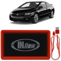 Filtro de Ar Esportivo Inflow New Civic SI 07 a 11 Element 2.4 07 a 11 personalizado Inbox HPF7200