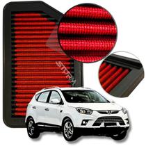 Filtro De Ar Esportivo Jac T6 Motor 2.0 16v Flex ano 2015 A 2016 Jetflex Manual Suv inbox lavável reutilizável potencia economia Filtro De Ar Esportivo Jac T6 Motor 2.0 16v Flex ano 2015 A 2016 Jetflex Manual Suv inbox lavável reutilizável potencia economia