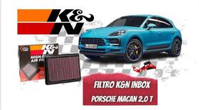 Filtro de Ar Esportivo K&N para Porsche Macan 2.0 Turbo e 3.0 V6 (2 unidades necessárias)