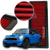 Filtro de Ar Esportivo Mini Cooper Motor 1.6 Turbo ano 2008 a 2013 Potencia Lavavel Reutilizar S All4 Clubman Countryman 2009 2010 2011 2012 Filtro de Ar Esportivo Mini Cooper Motor 1.6 Turbo ano 2008 a 2013 Potencia Lavavel Reutilizar S All4 Clubman Countryman 2009 2010 2011 2012