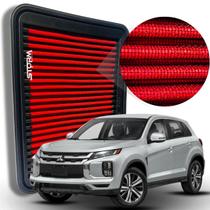 Filtro de Ar Esportivo Mitsubishi Outlander Sport Sport 2.0 16v Flex Ano 2020 a 2022 Potencia Lavavel Reutilizável 2021